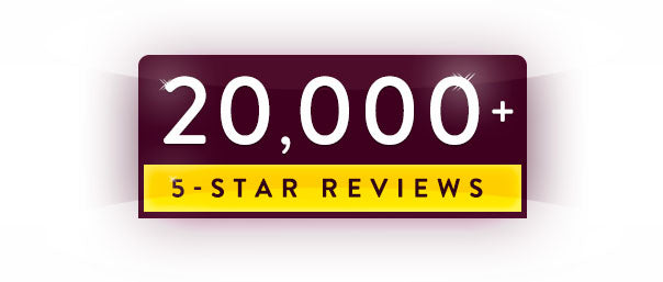 20,000 5-star reviews